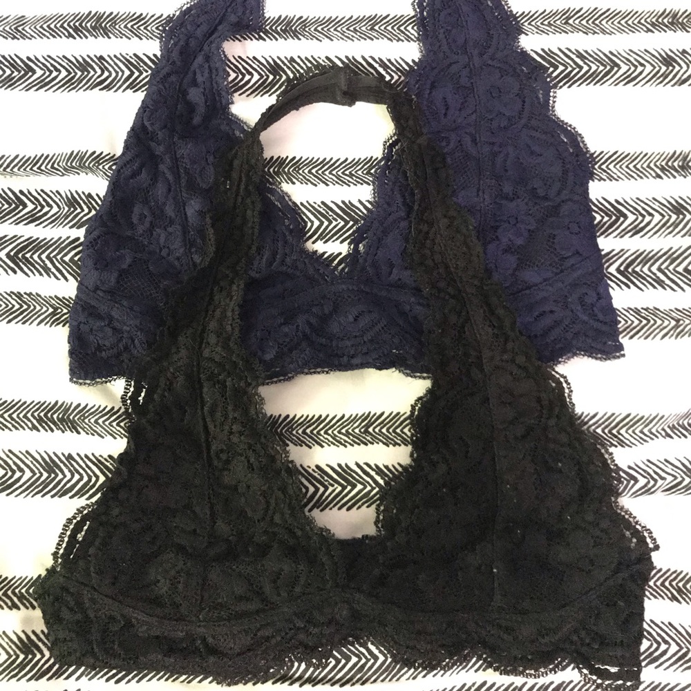 HALTER BRALETTES SET